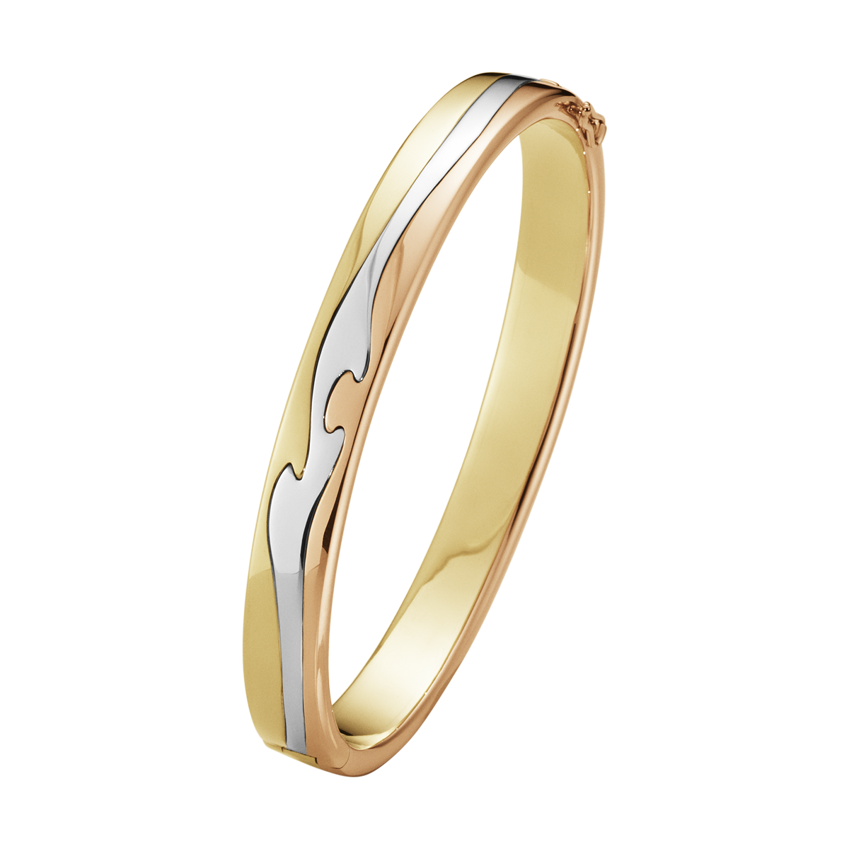 Georg Jensen Fusion Armring Karat Guld - Georg Jensen Armbånd  - 5713275158455