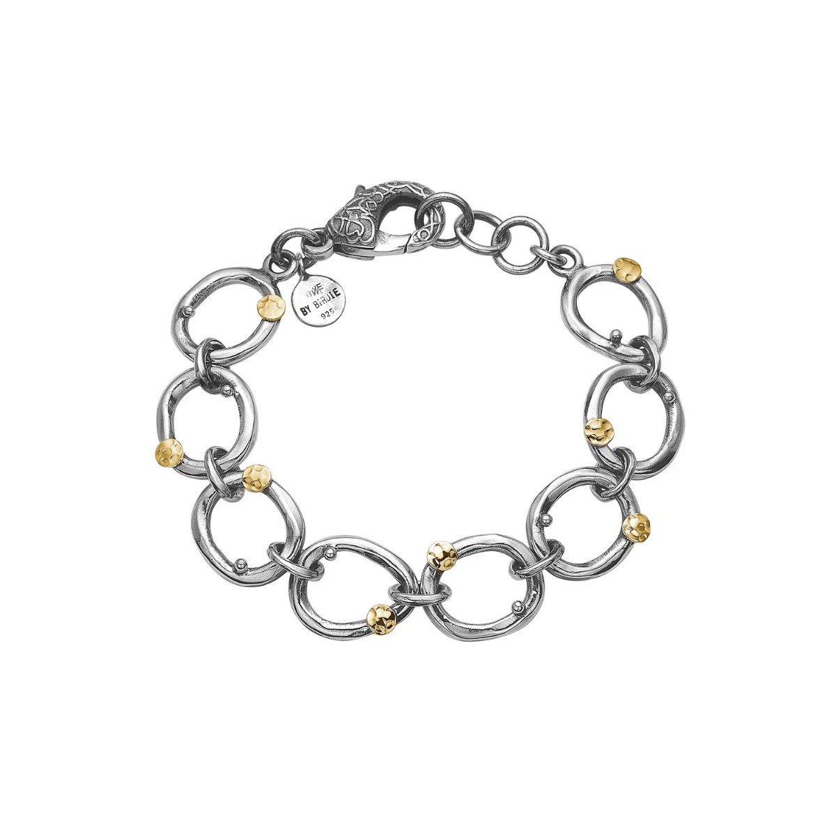 Birdie Orion Armbånd Sterling Sølv Med Karat Guld - By Birdie Armbånd  - 1255550510403
