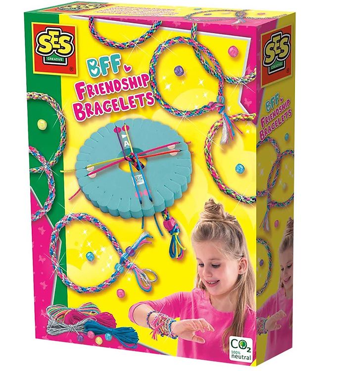 Multifarvet Ses Creative Armbåndssæt Bedste Venner - Ses Creative Armbånd  - 8710341147082