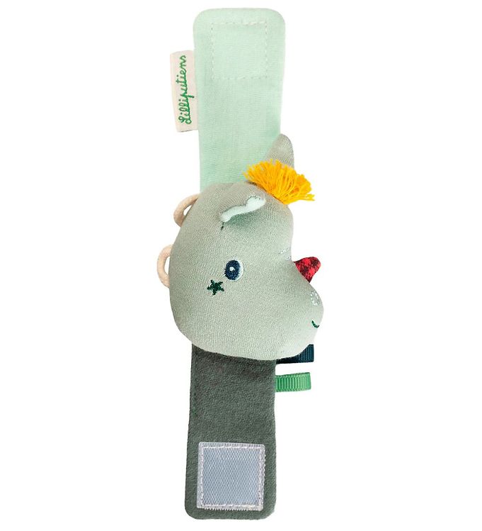 Grøn Lilliputiens Rangle Armbånds Joe Bracelet Rattle - Lilliputiens Armbånd  - 5414834833881