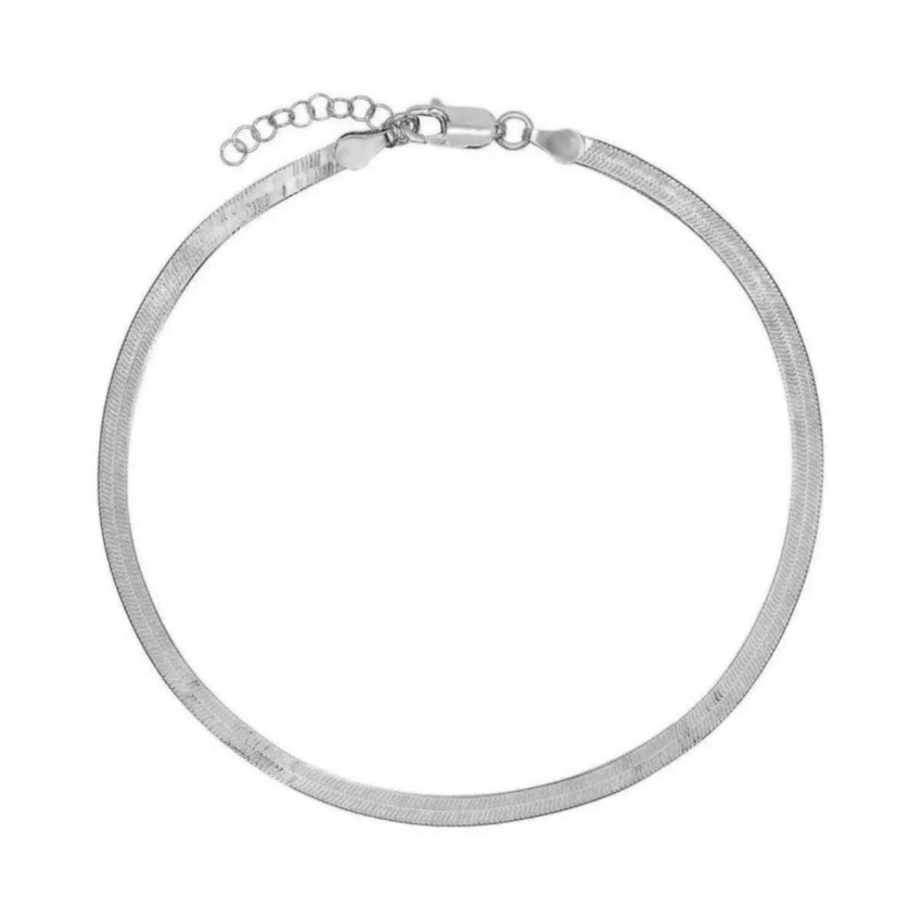 Nanna Armbånd Sølv - Merleperle Armbånd