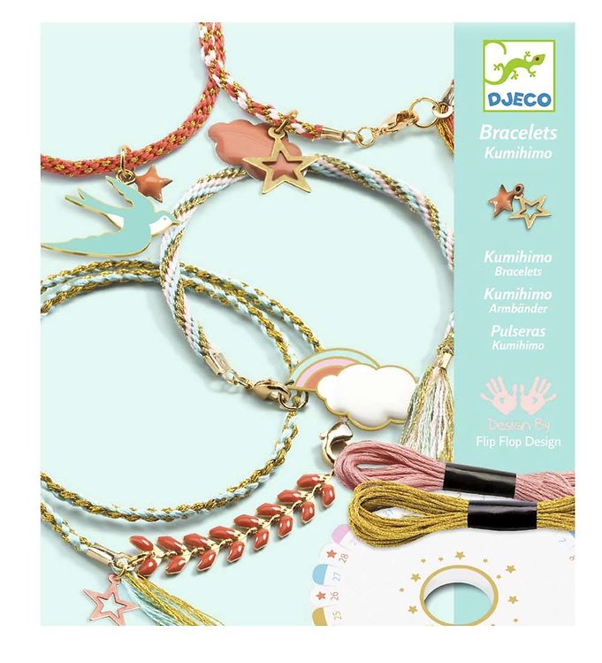 Djeco Kumihimo Armbånd Diy - Djeco Armbånd  - 3070900098183