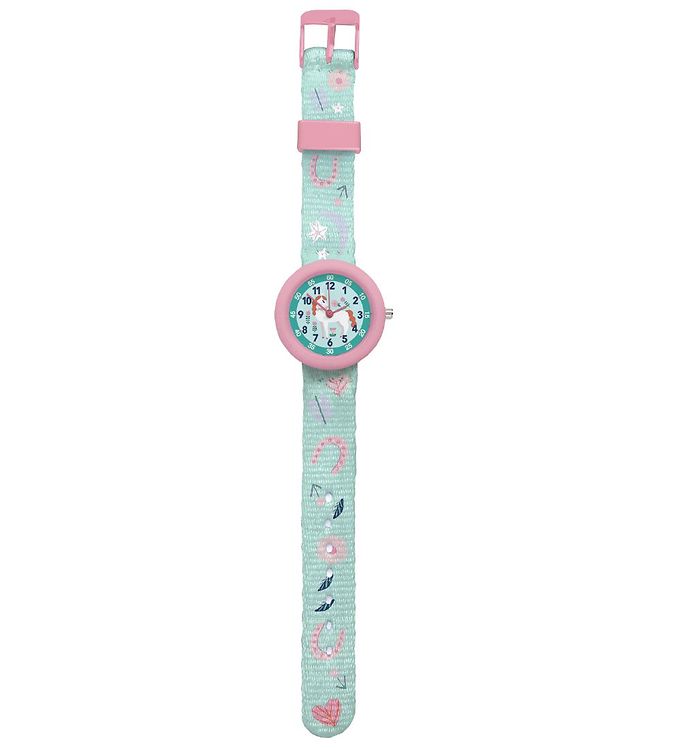 Grøn Djeco Armbåndsur Mint Hest - Djeco Armbånd  - 3070900004207