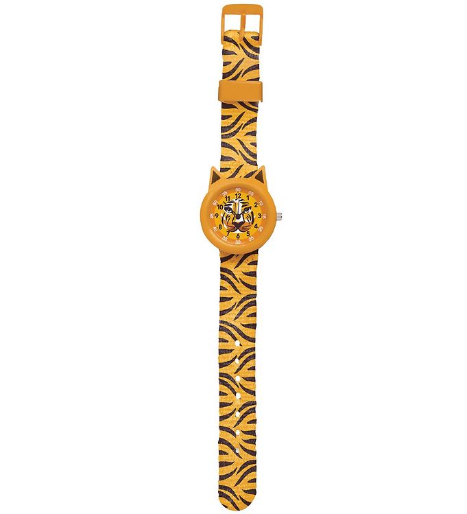 Orange Djeco Armbåndsur Tiger - Djeco Armbånd  - 3070900004252