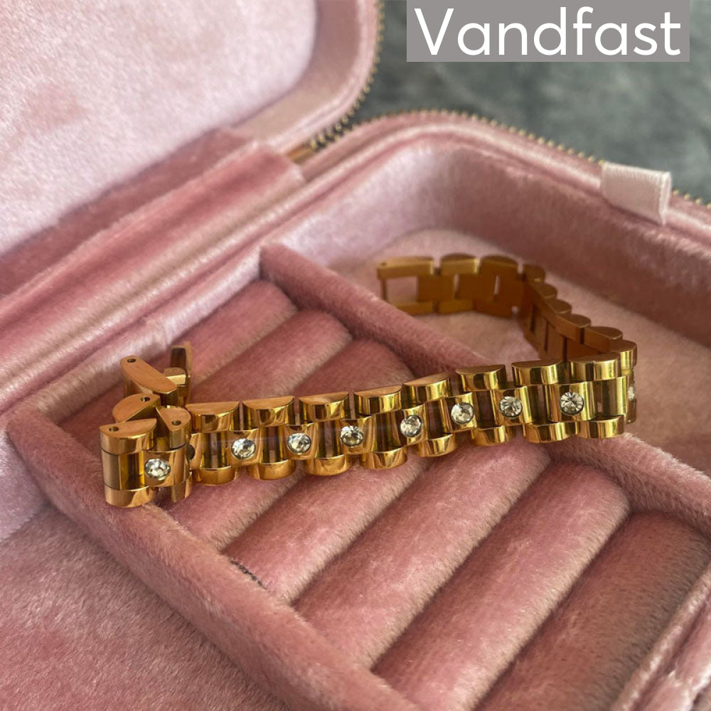 Annebrauner Kleopatra Zirconia Bracelet - Bella Armbånd  - 2004037358750