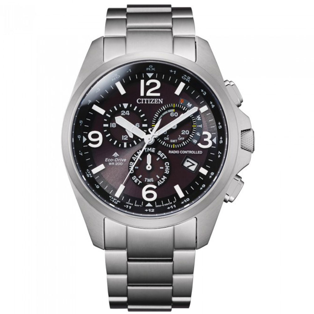 Citizen Cb5920 86e Herreur Radiostyret Armbåndsur - Citizen Armbånd