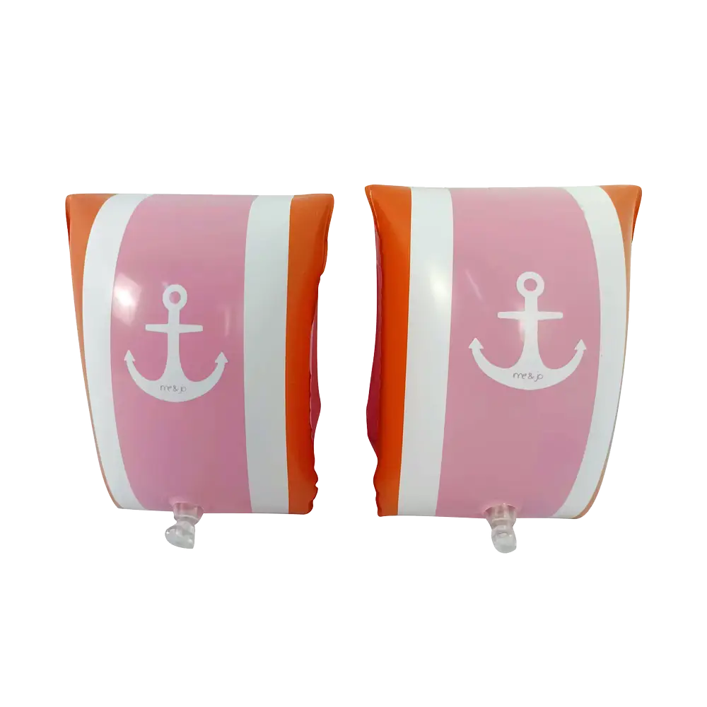Pink Amp Badevinger Brun Swimming Armbands And Brown - Me&jo Armbånd  - 5745000615117