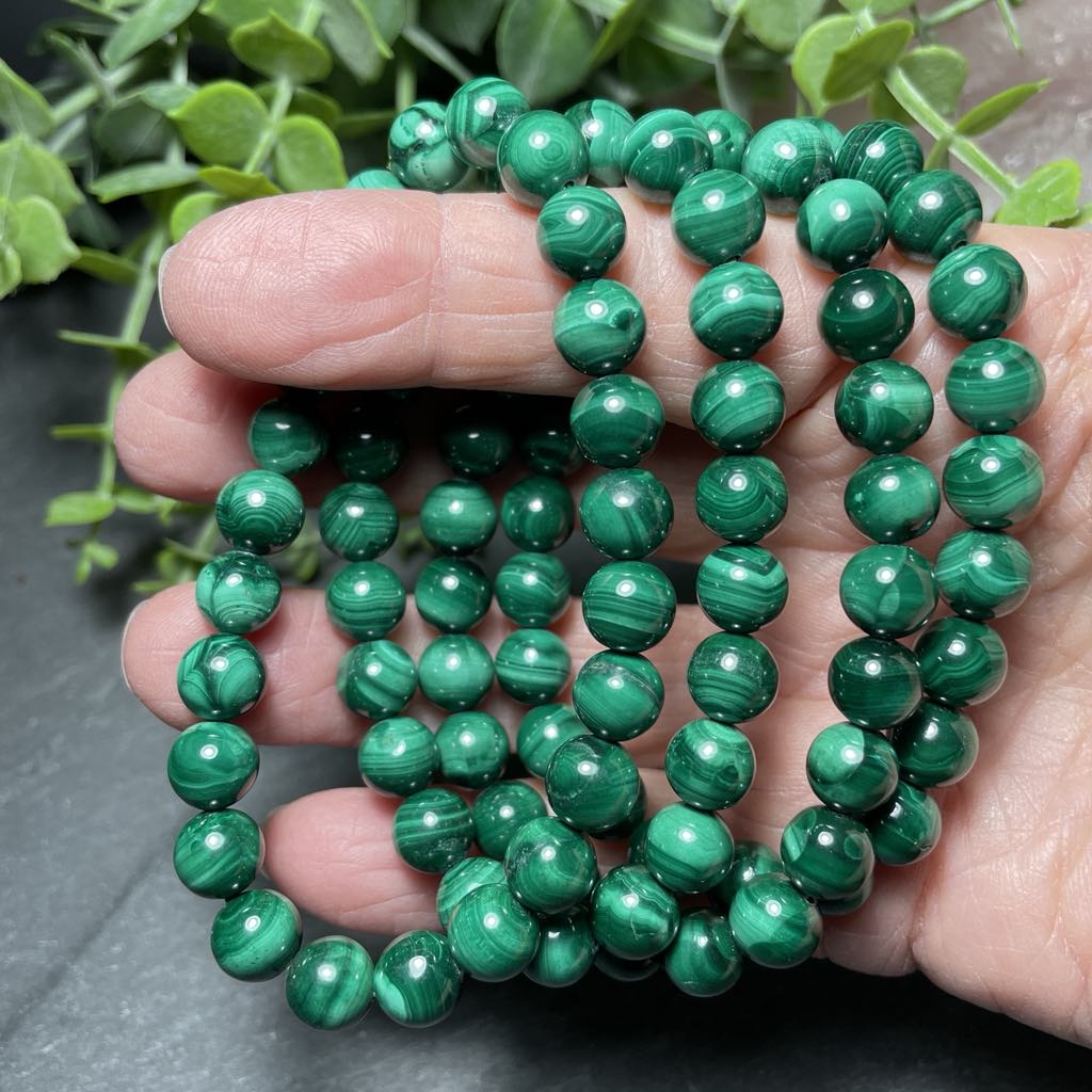 Malakit Armbånd 8mm - Malakit Armbånd