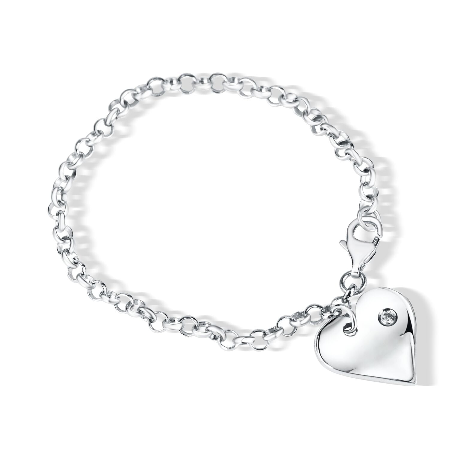 Baby Armbånd Med Hjerte Vedhæng - Luxbaby.dk Armbånd  - 1837110526050