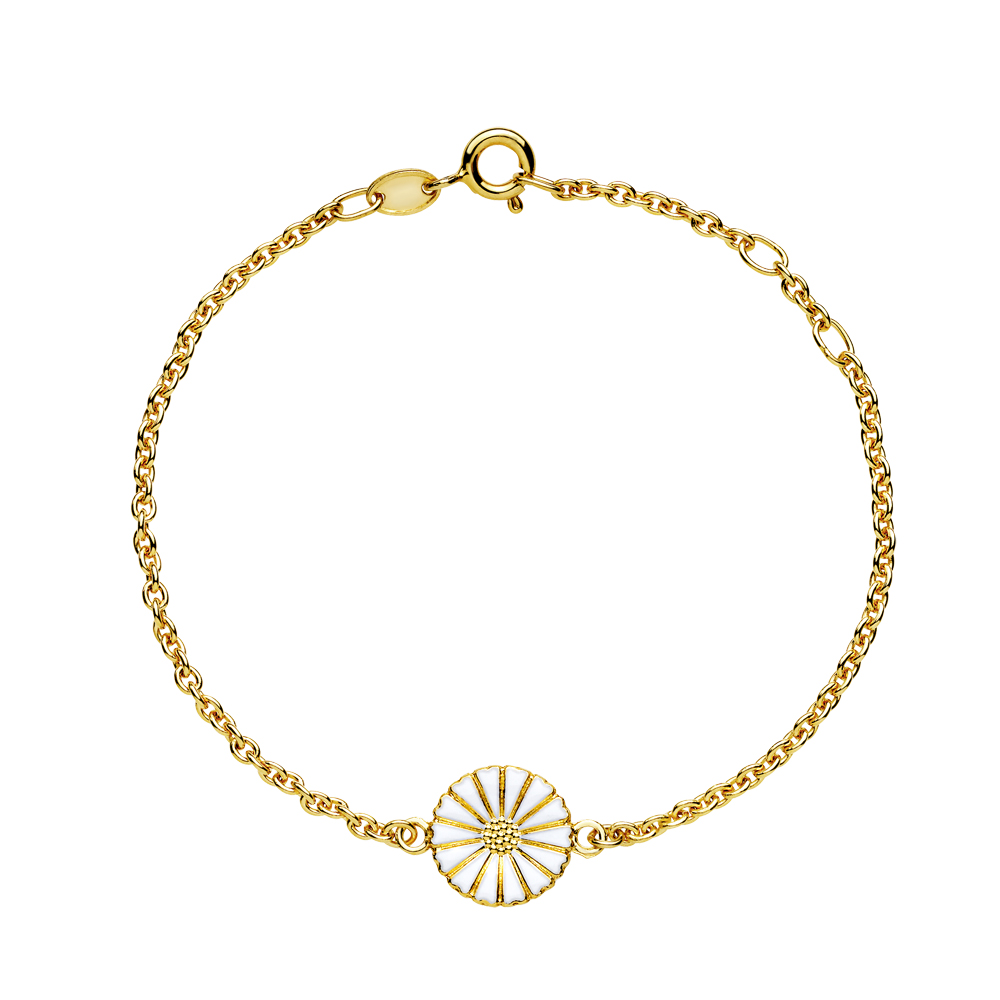 Lund Copenhagen Marguerit Armbånd Forgyldt Sølv - Lund Copenhagen Armbånd  - 5713864084356