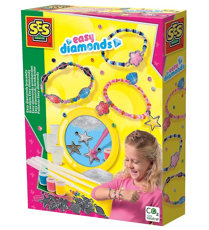 Ses Creative Smykkesæt Lav Dine Egne Armbånd - Ses Creative Armbånd  - 8710341146825
