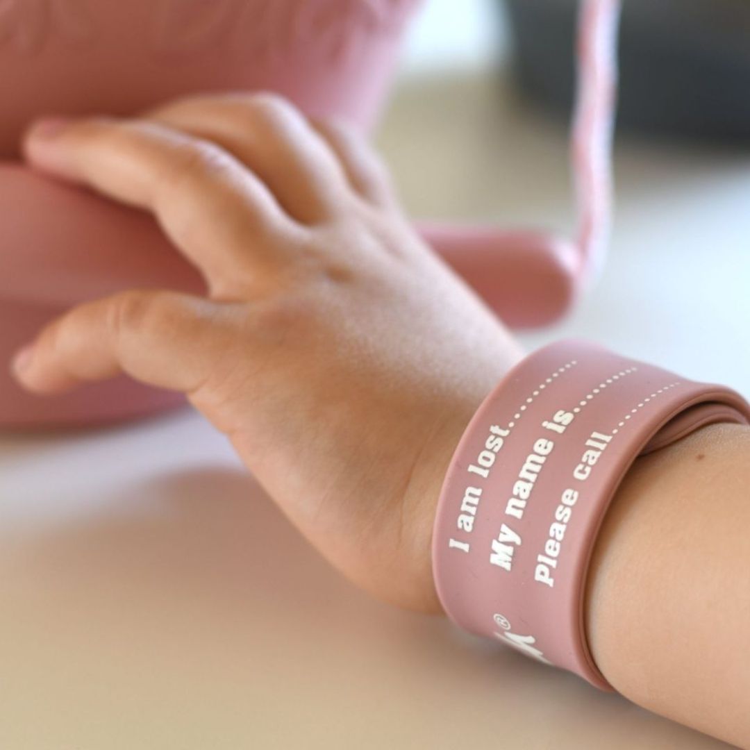 Rosa Armbånd Jeg Blevet Væk Scrunch - Scrunch Armbånd  - 5060180340056