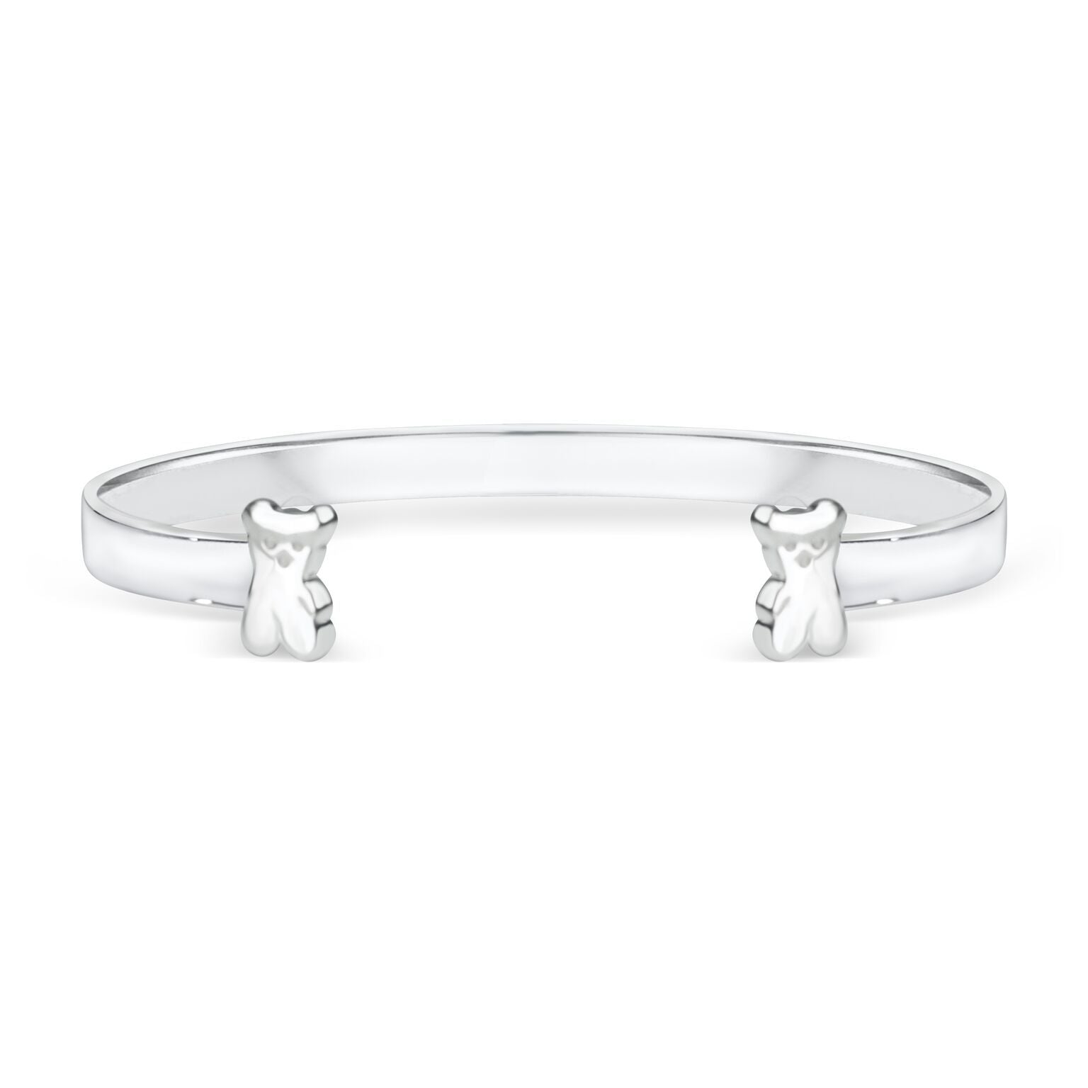 Bamse Armring Sølv - Luxbaby Armbånd  - 1493567111266
