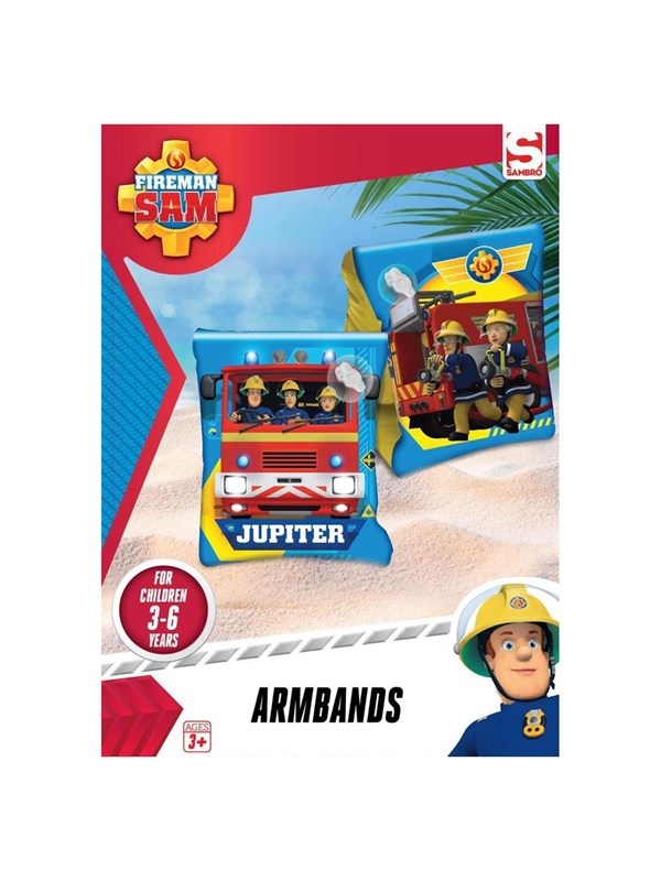 Sambro Swimming Armbands Fireman Sam Years - Sambro Armbånd  - 5056219048901