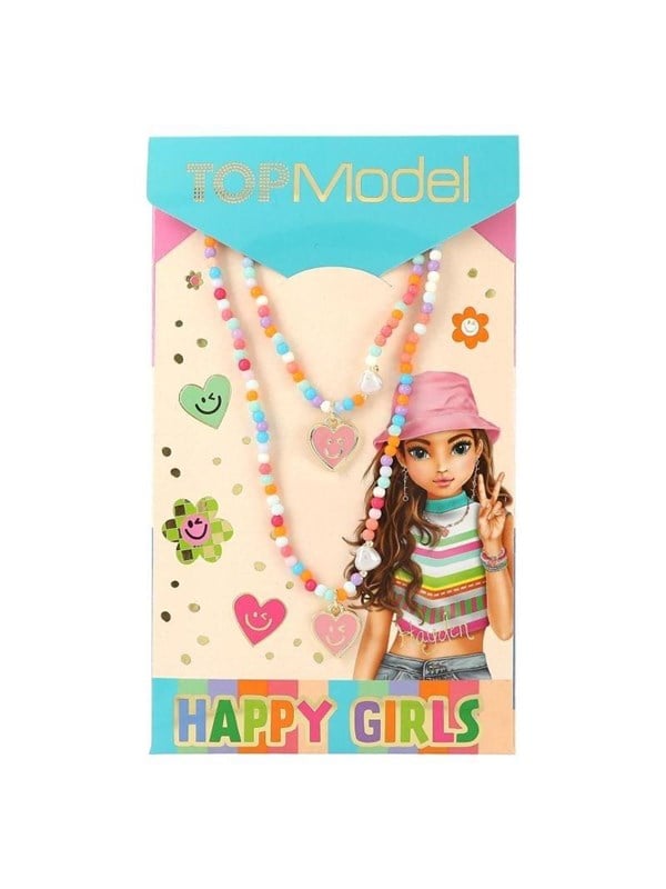 Topmodel Necklace And Bracelet Set - Topmodel Armbånd  - 4010070680930