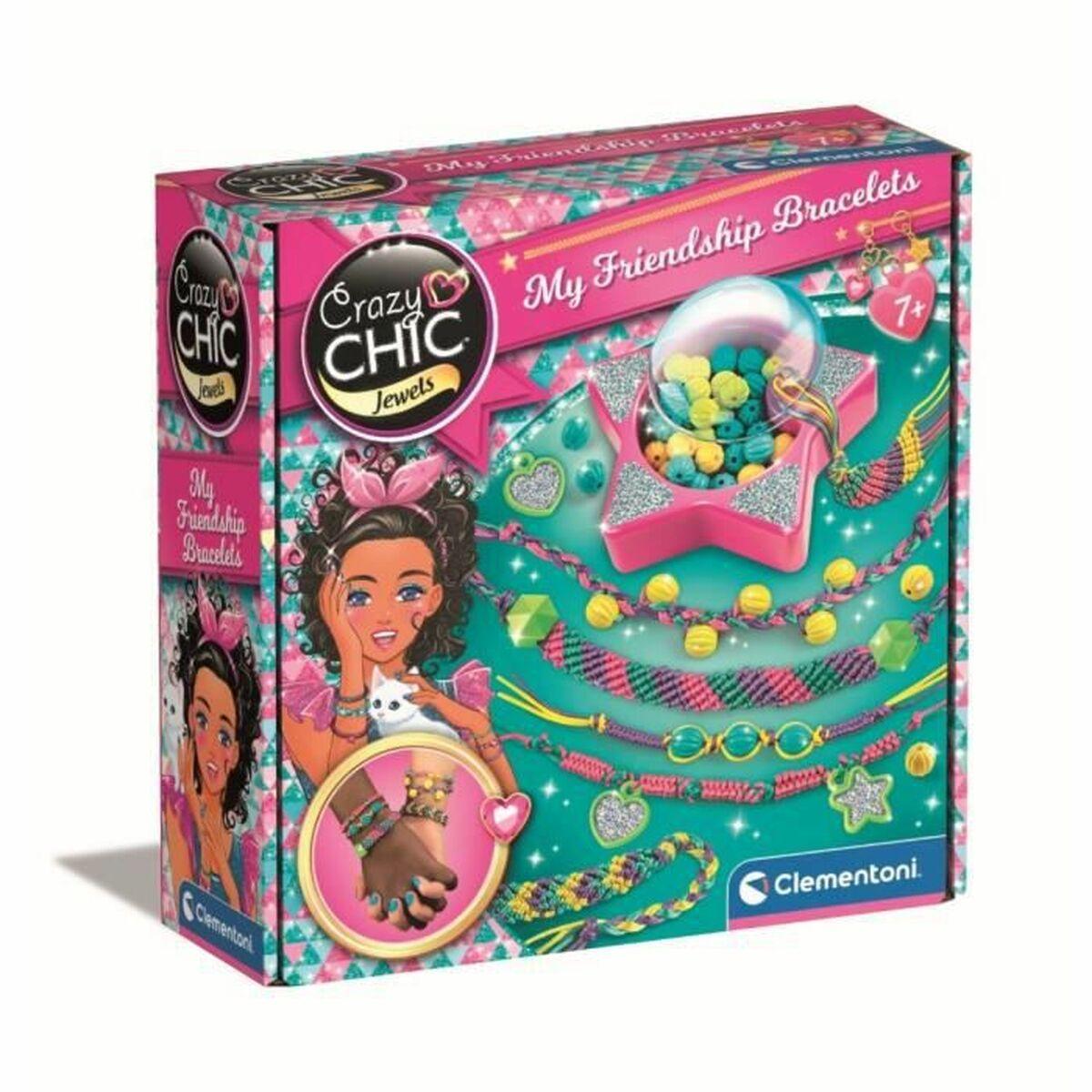 Kit Til Lave Smykker Clementoni Friendship Bracelet Creation Box Plastik - Clementoni Armbånd  - 8005125187478