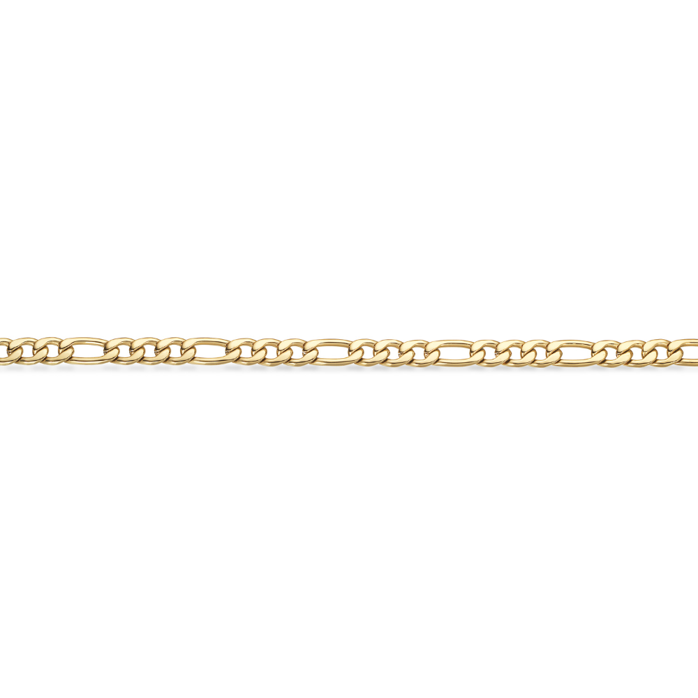 Scrouples Force Figaro Armbånd Guldbelagt Stål 03851a - Scrouples Armbånd