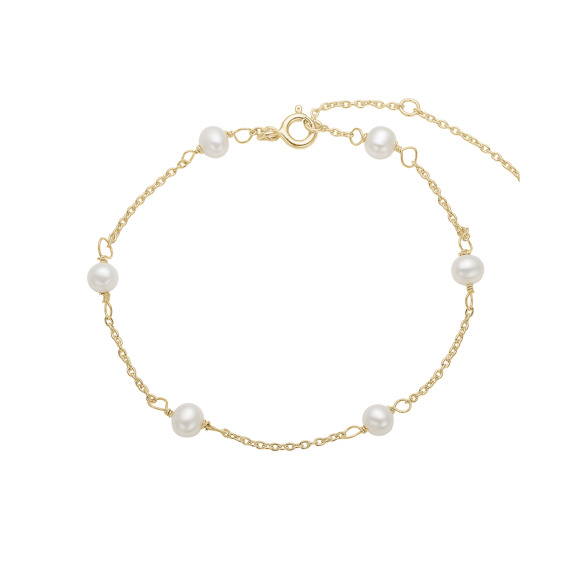 Aagaard Karat Guld Armbånd Med Ferskvandsperler 1601 - Aagaard Armbånd  - 1233690188560