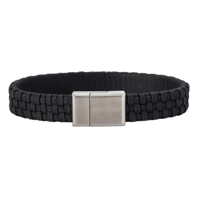Nordahl Son Noa Læderarmbånd Med Stål 80970009 - Nordahl Armbånd  - 1233690234700