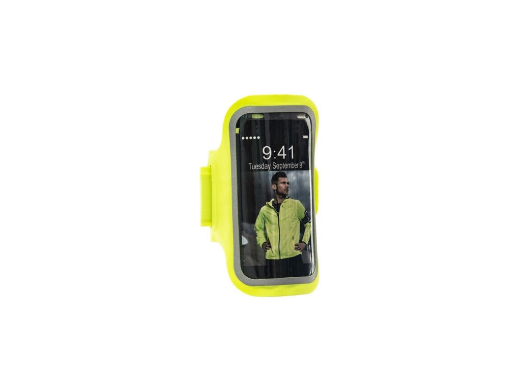 Endurance Cave Ultra Thin Armbånd Til Smartphones Gul - Endurance Armbånd  - 5713313076116