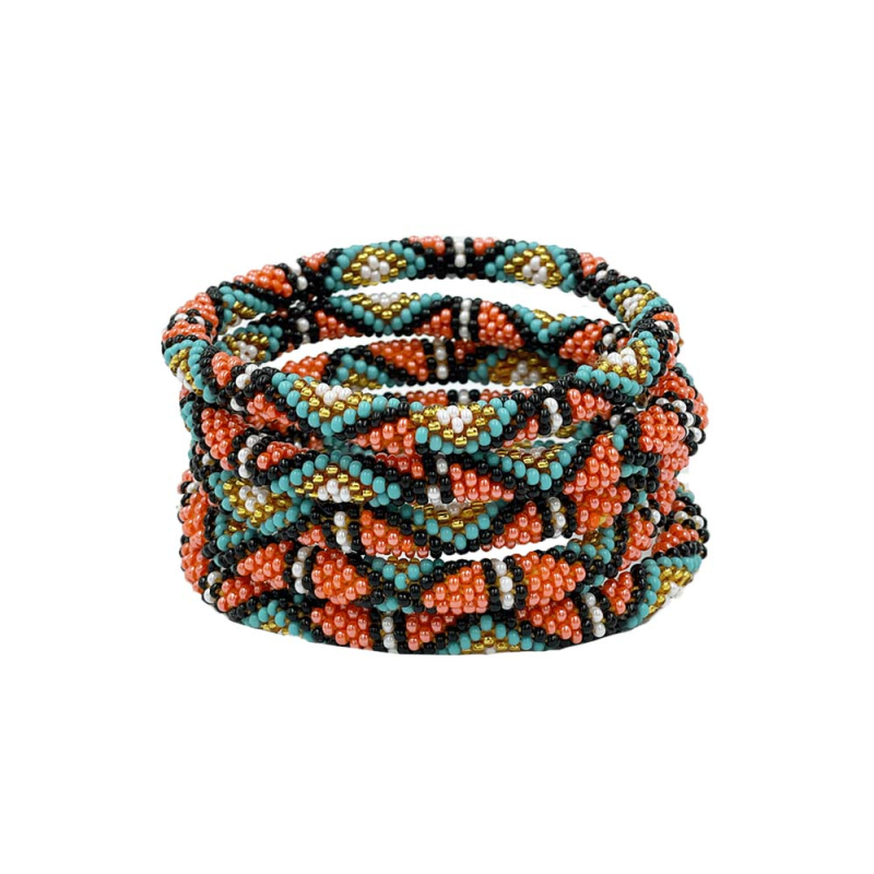 Sort Perlearmbånd Fra Stær Coral Mint - By Stær Armbånd