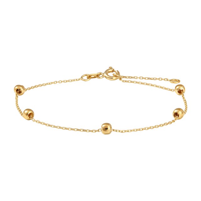 Nordahl Karat Guld Armbånd Med Kugler 80830160300 - Nordahl Armbånd  - 1233690143804