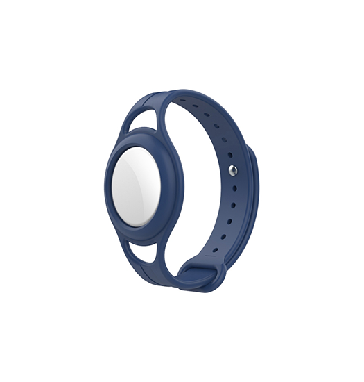 Airtag Muturalamptrade Silikone Armbånd Til Børn Blå - Airtag Armbånd