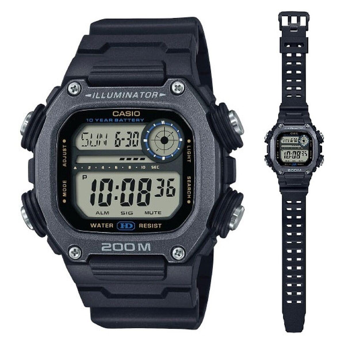 Herreur Casio Illuminator Diver - Casio Armbånd  - 4549526341885