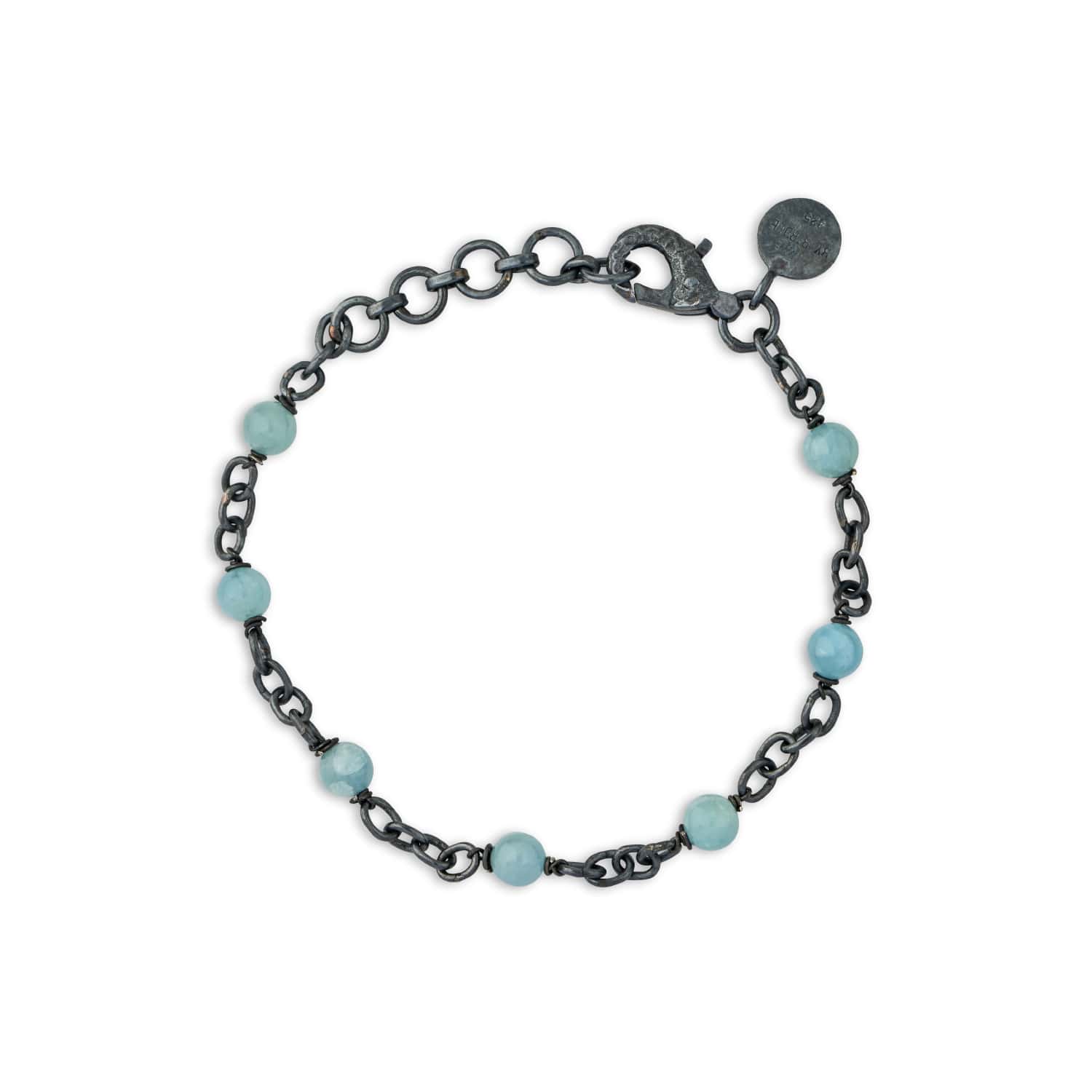 Blå Chain Fenton Aqua Armbånd - Bybirdie.dk Armbånd