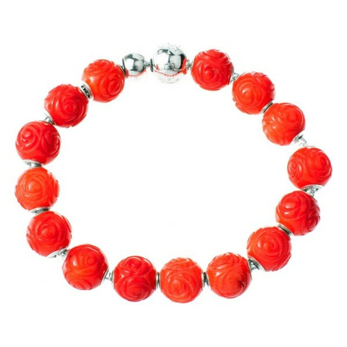 Rød Armbånd Til Kvinder Thomas Sabo Kt0147 870 L17 - Thomas Sabo Armbånd  - 8431777808988