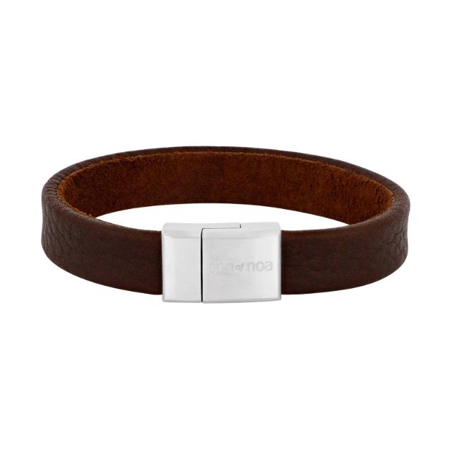 Nordahl Herre Armbånd Brunt Læder 809703192 - Nordahl Armbånd