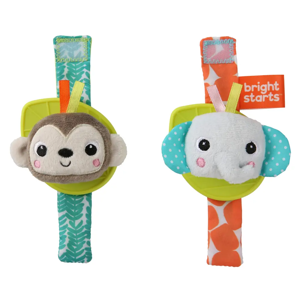 Bide Rangle Armbånd Abe Elefant - Bright Starts Armbånd  - 0074451120921