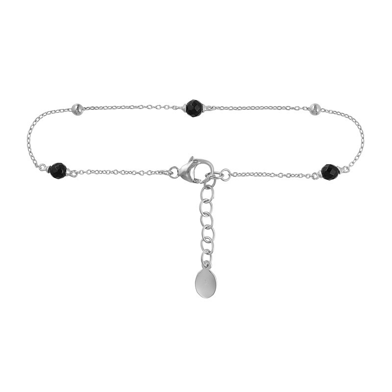 Sort Armbånd Sølv Med Onyx - Blicherfuglsang Armbånd