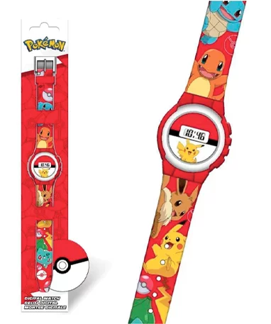 Pokemon Armbåndsur Rød - Armbånd