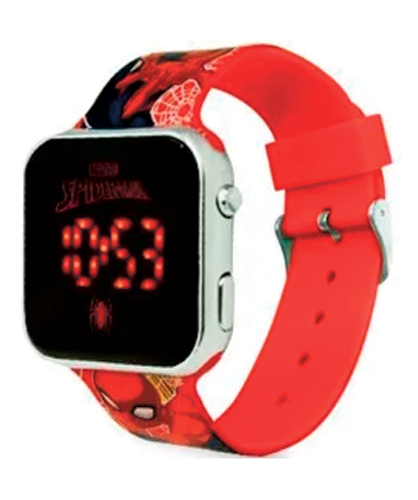 Spiderman Led Armbåndsur - Armbånd