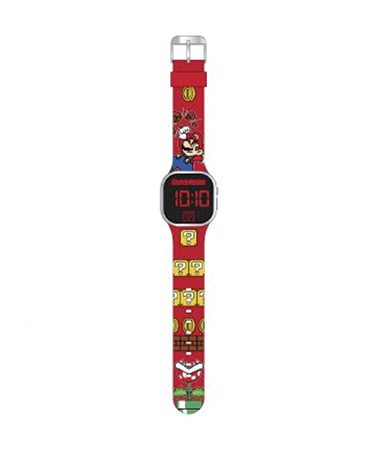 Super Mario Led Armbåndsur - Armbånd