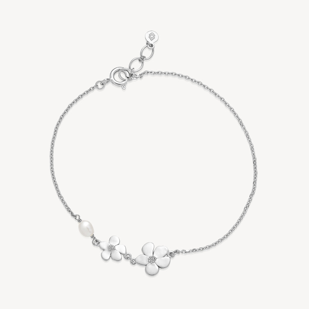 Sølv Pansy Armbånd - Izabel Camille Armbånd  - 5710143101223