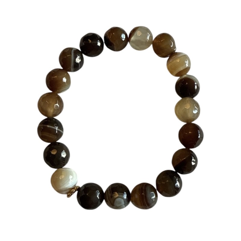 Armbånd Friihof Siig Brune & Natur Farvet Perler - Friihof + Siig Armbånd