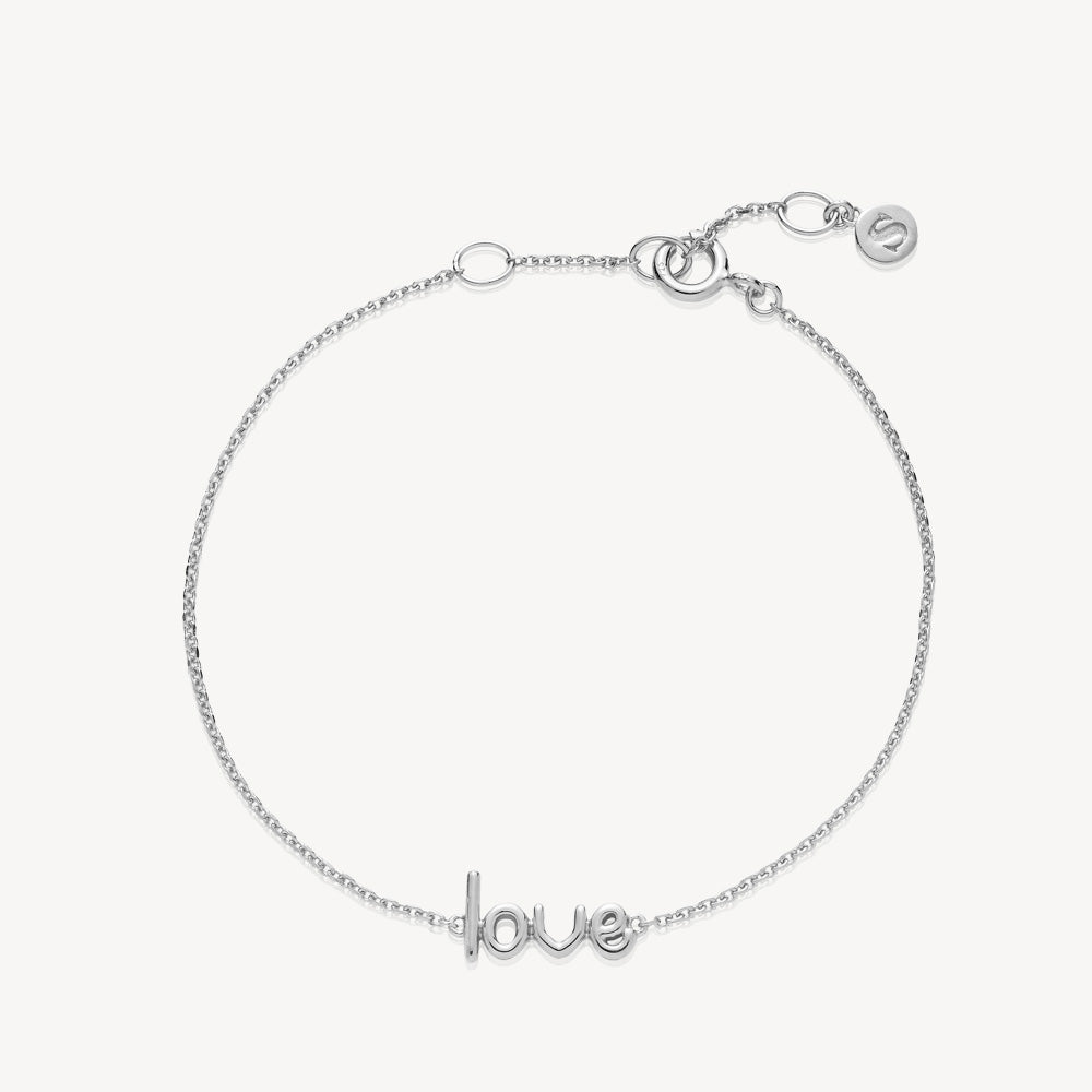 Sølv Fam Love Armbånd - Sistie Armbånd